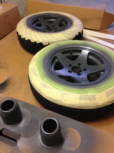 Fun with masking tape & plasti dip