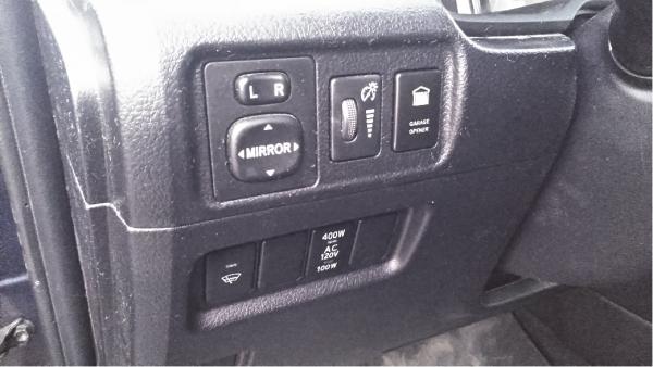Garage door opener switch