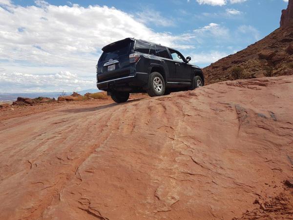 Gemini Bridges climb from 191 near MOAB