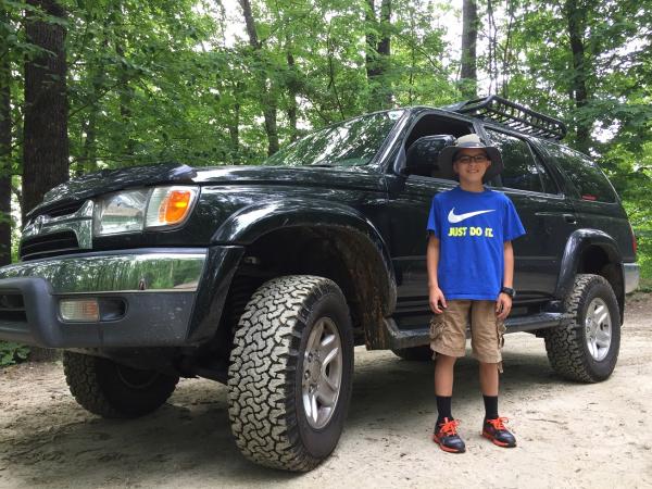 Gen 3 4Runner at the Gulches off road park in Laurens South Carolina