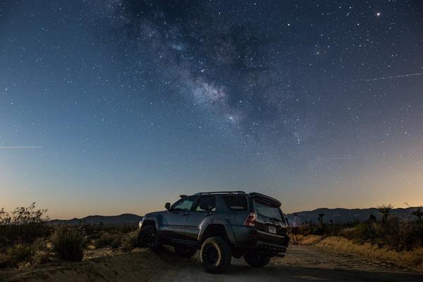 Geology Trail at 1:00am