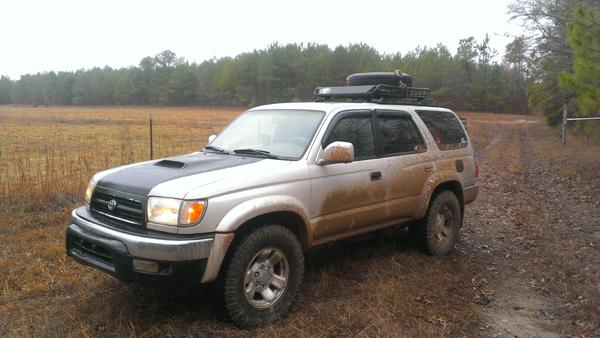 Get a little mud on her shoes!