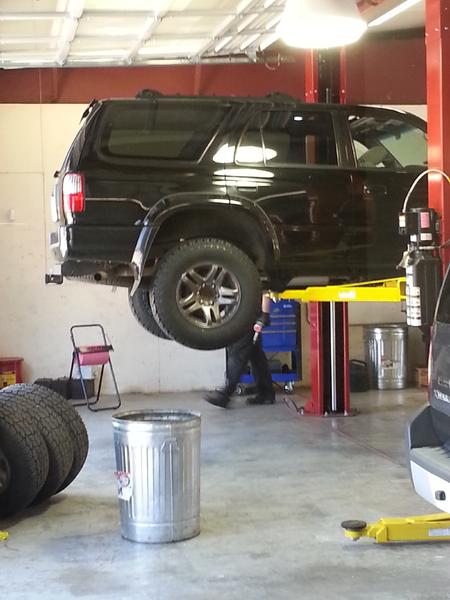 getting mounted up