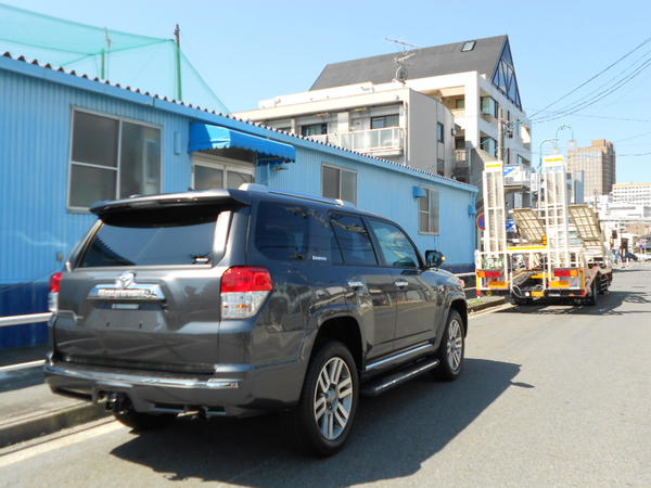 Getting ready for it's trip to Okinawa from Nagoya
