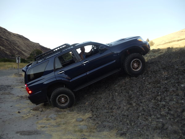 getting slightly vertical