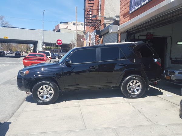 Getting tinted.