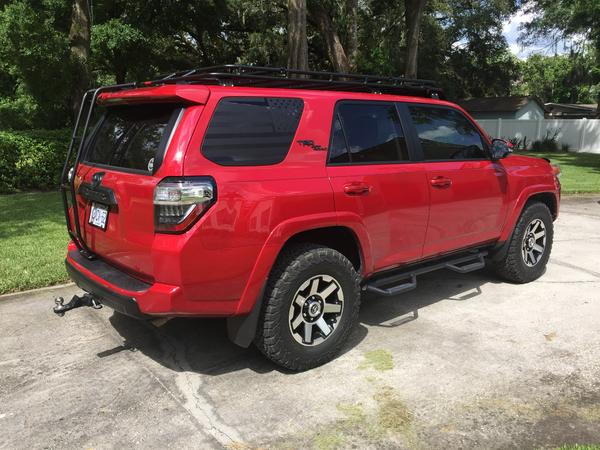 Gobi Stealth rack with “no rise” added.