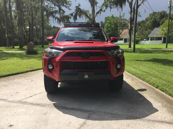 Gobi Stealth rack with “no rise” added.