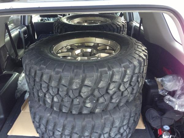 Going home to put these bad boys on.