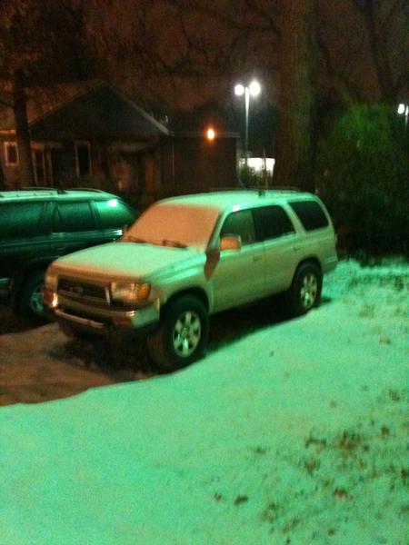 Good Times, It so rarely snows in Louisiana.
Had lots of fun testing out the Nittos