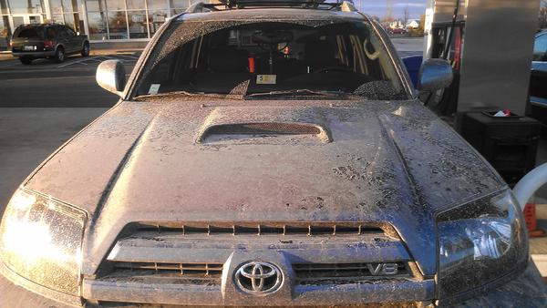 Got a lill mud on the tires
