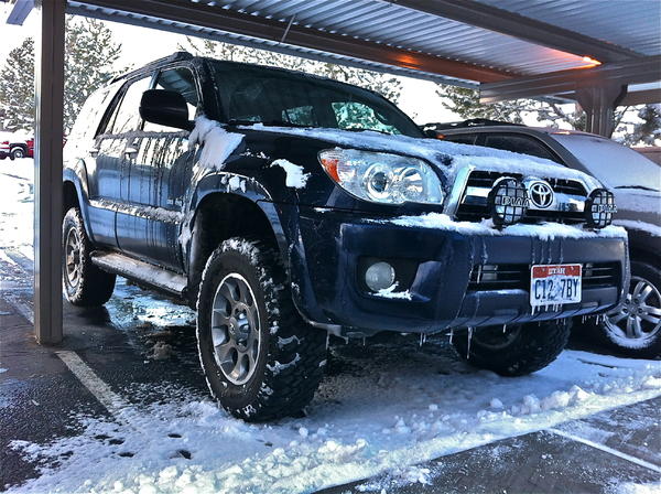 Got a little snow today.