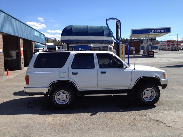 Got her all cleaned up after a couple days on the mountain. I really have to fix that sag!