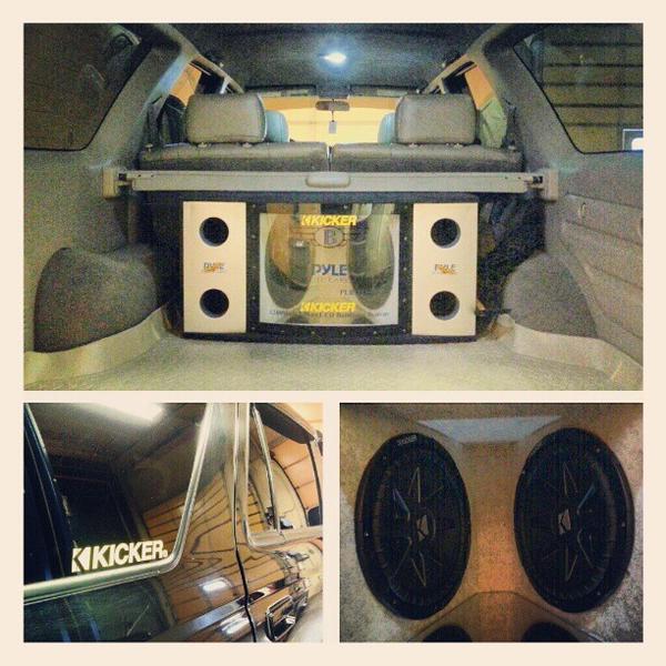 got my 2 12" Kicker CRV's in today!!