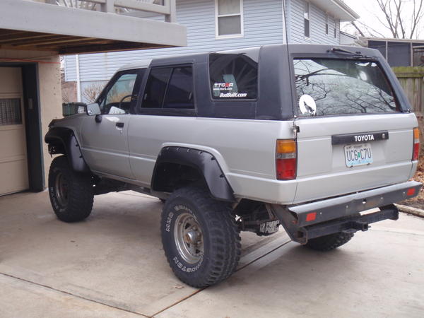 Got the body repainted and bought Bushwacker fender flares