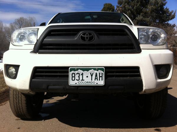 Grill and bumper p-dipped