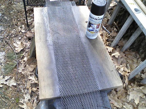 Grill mod in process.