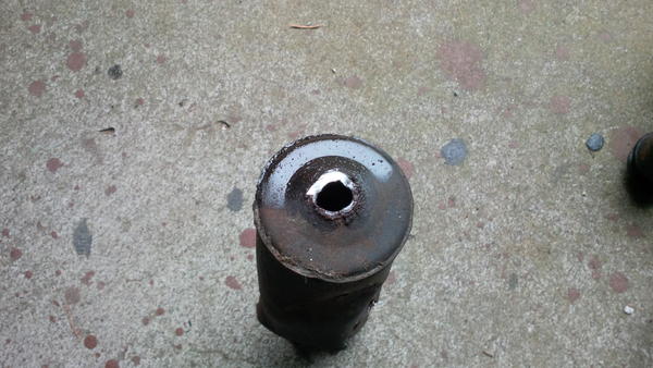 Grinding, grinding, grinding, then it just broke off