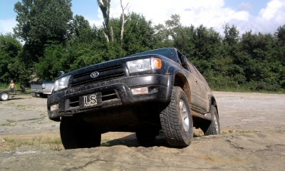 Grubber O.R.V. park rock wall stair case step 1