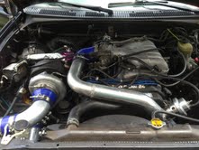 GT35 Turbo dyno at 300hp with only 4lbs of boost.