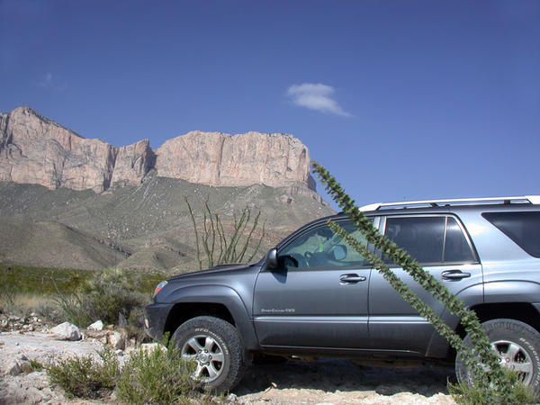 Guadalupe Mountain Natl Park near Carlsbad, NM in May 2007