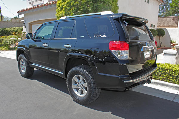 Had to slap the stickers on... repping Icon for the perfect lift kit, and my company, TDS - Tristar Dealer Services