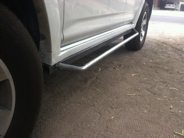 HAF sliders with rockers installed