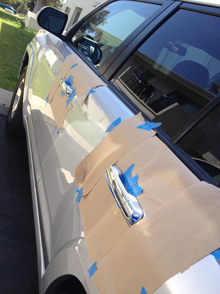 Handles Prepped Drivers Side