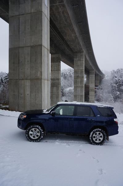 Hanging out under the German Autobahn.