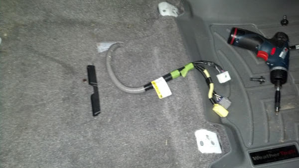 Heated seats install