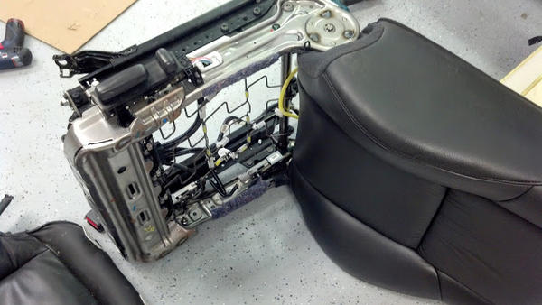 Heated seats install