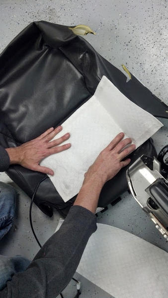 Heated seats install