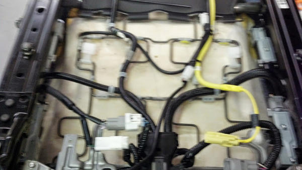 Heated seats install