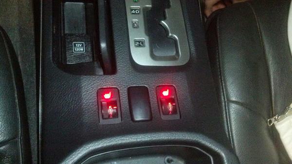 Heated seats install