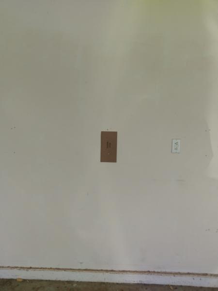 held on with a screw to make sure I got the top two correct.