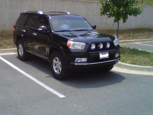 hella 500's flush mounted in the grille