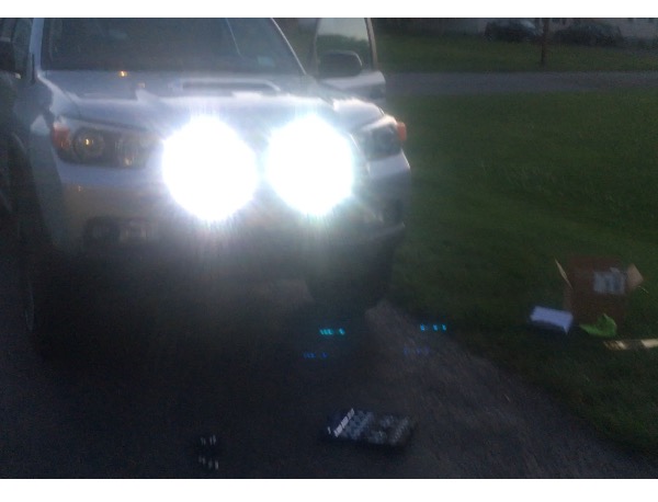 Hella LED spot lights