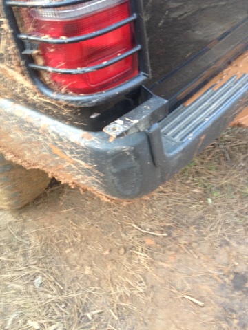 Her first trail scar!