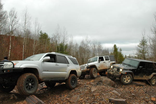 Here a jeep there a jeep   were are all the 4Runners ?