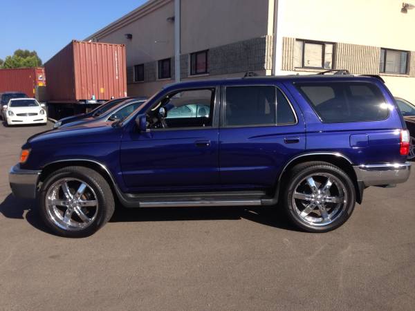 Here is my 2002 4runner the day I bought it.Those rims have GOTZ to go :(