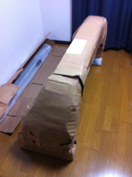 Here it is packaged as I just got it. 先届いたばっかり梱包様子です。