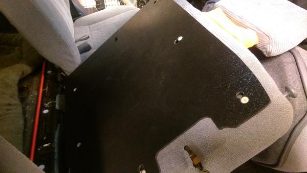 here they are installed.