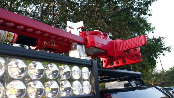 Hi-Lift Jack is mounted and installed