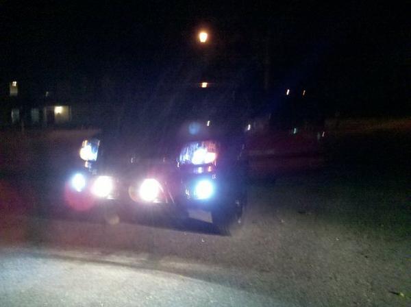 HID done and Bull Bar and Driving lights complete
