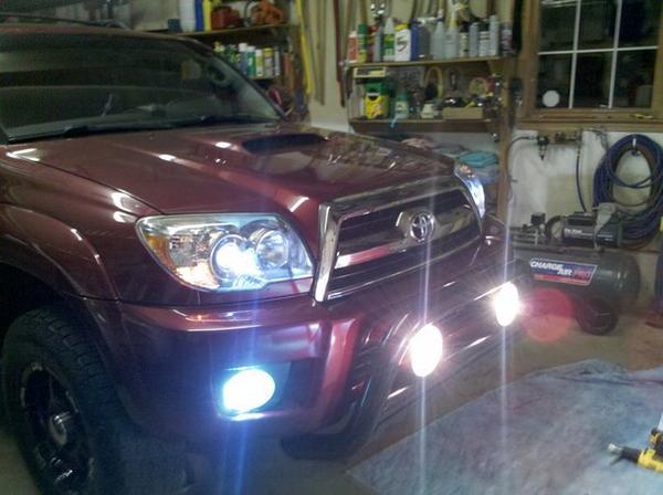 HID done and Bull Bar and Driving lights complete