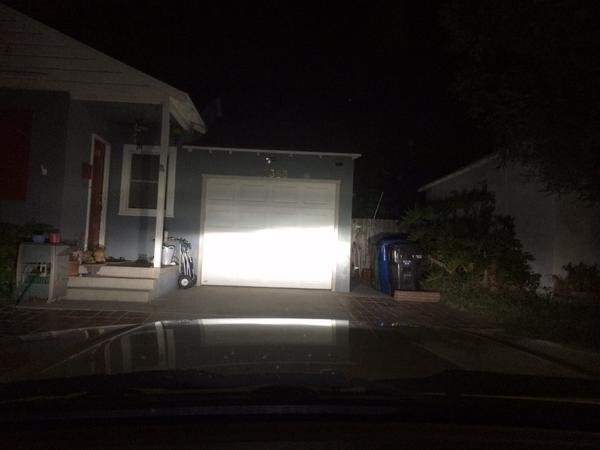HID headlights on without fogs. (Still need to adjust levels)