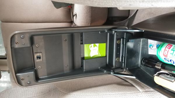 Hidden card holder
