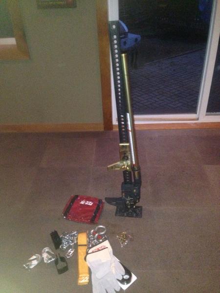 High lift 48" x-treme with winching kit