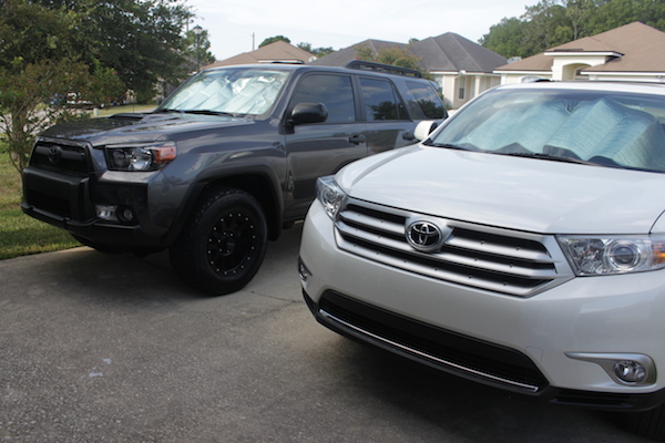 His and Her Toyotas