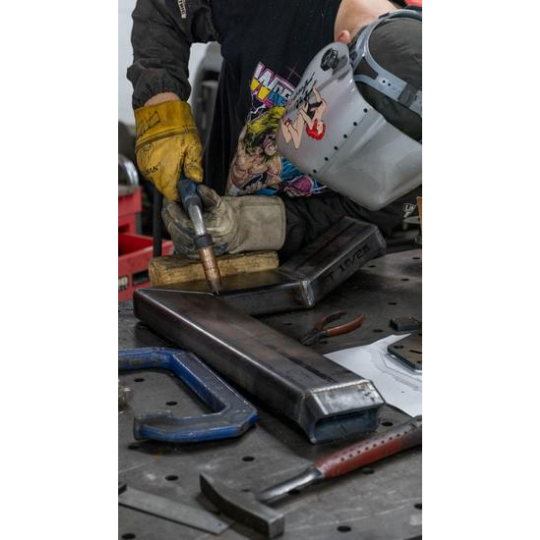 Hitch Mounted Swing Arm Tire Carrier - Progress First Unit